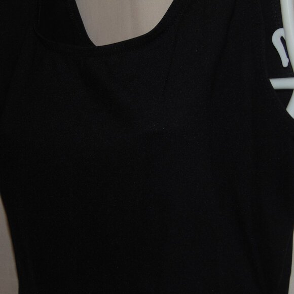 Capezio Black Tank Leotard XL - Picture 2 of 6